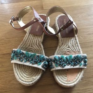 Ivanka Trump beaded sandals size 7.5